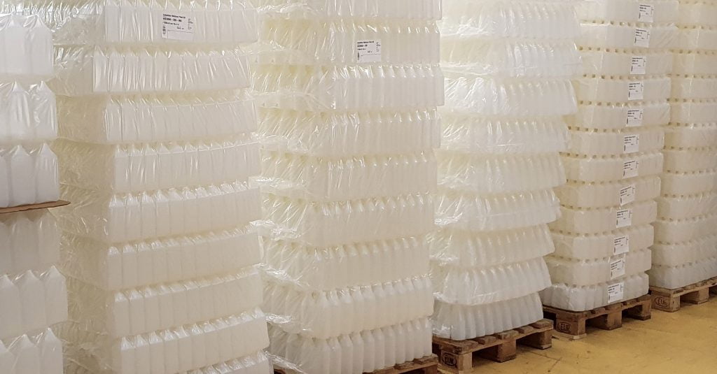 Emballator Melleruds Plast kraftsamlar: Ökad efterfrågan på handspritförpackningar