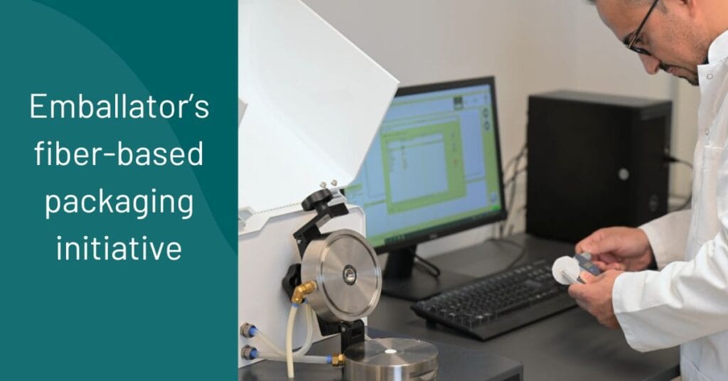 Emballator Innovation Center exploring molded fiber products