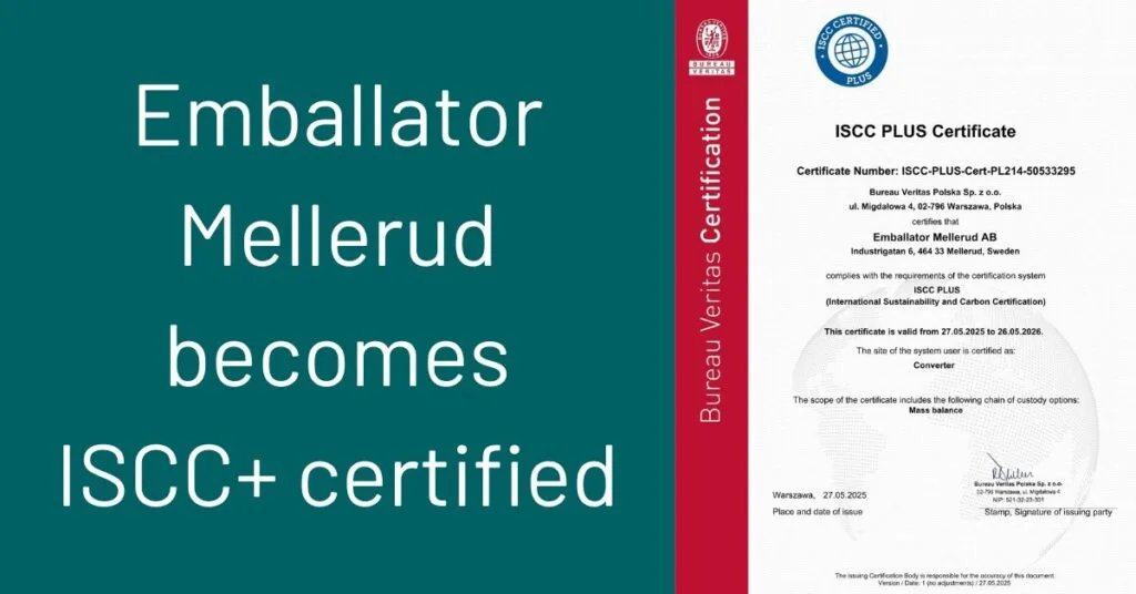 Emballator Mellerud ISCC+