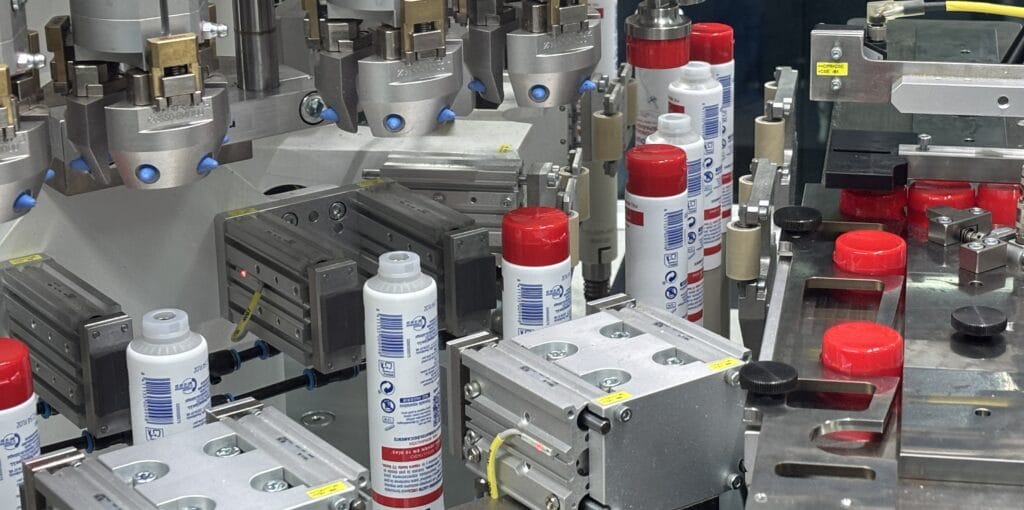 Production of Ø60 mm plastic tubes