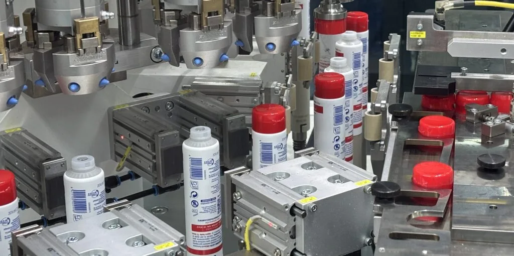 Production of Ø60 mm plastic tubes